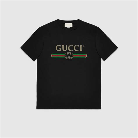 t shirt gucci uomo vintage|gucci oversized t shirt.